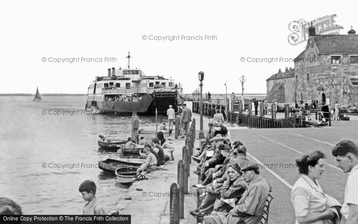 Photo of Yarmouth, The Ferry c.1955