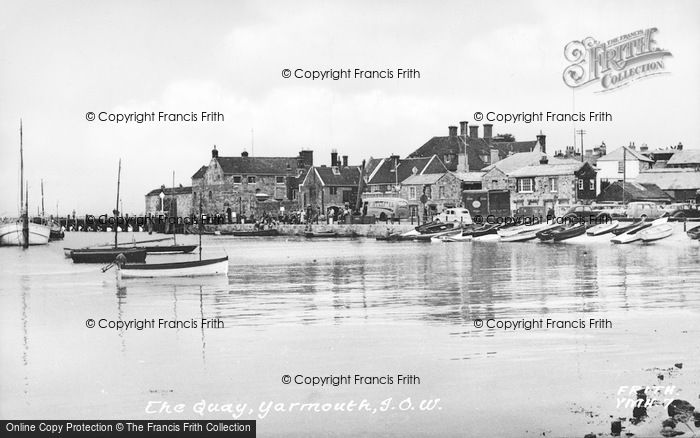 Photo of Yarmouth, The Quay c.1955