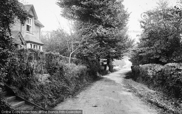 Photo of Yateley, Mill Lane 1919
