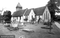 St Peter's Church c.1955, Yateley