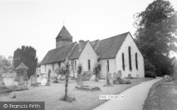 St Peter's Church c.1965, Yateley