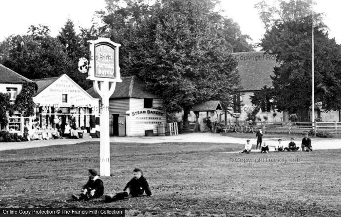 Photo of Yateley, The Village Green 1906