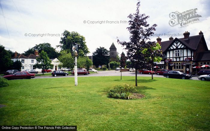 Photo of Yateley, The Village Green c.1995