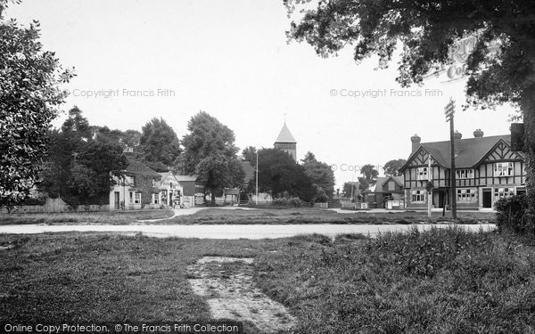 Photo of Yateley, Village 1924