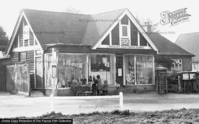 Photo of Yateley, Village Post Office c.1950