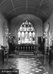 Church Of St Mary The Virgin, The Chancel c.1955, Yatton