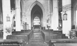 Church Of St Mary The Virgin, The Nave c.1955, Yatton