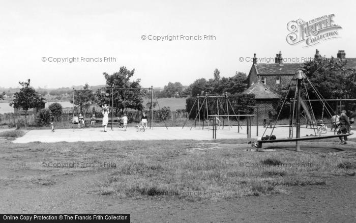 Photo of Yeadon, Children's Playground, Swings c.1965
