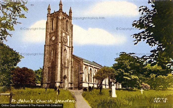 Photo of Yeadon, St John's Church c.1965