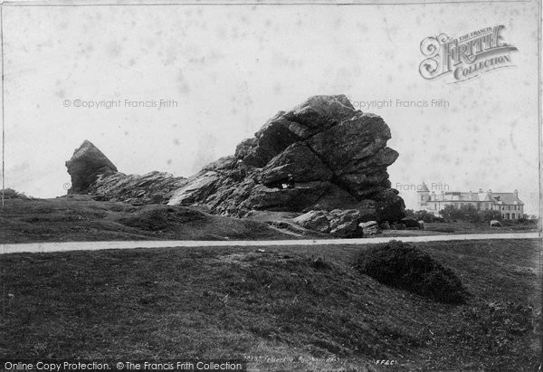 Photo of Yelverton, Roborough Rocks 1893