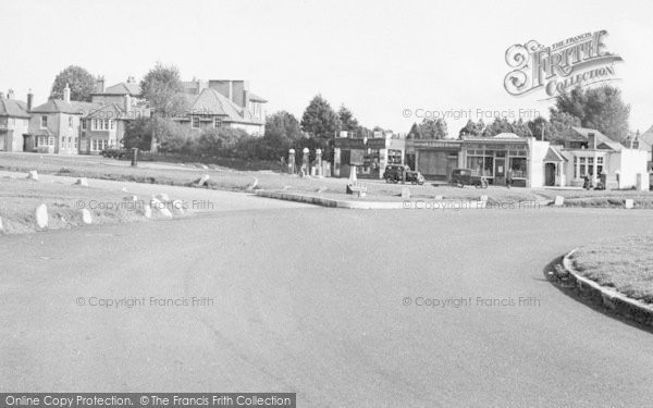 Photo of Yelverton, The Roundabout c.1955