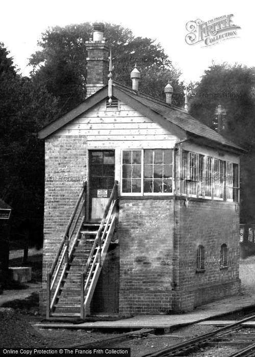 Photo of Yelverton, The Signal Box 1906