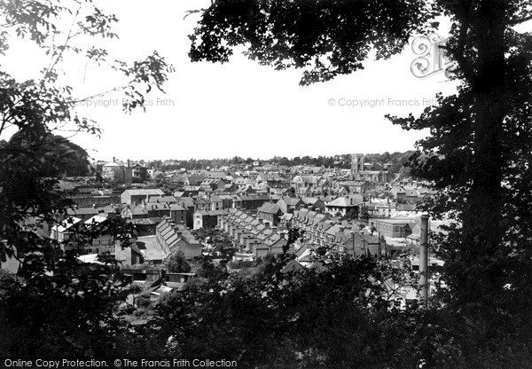 Photo of Yeovil, A Peep Through The Trees c.1955