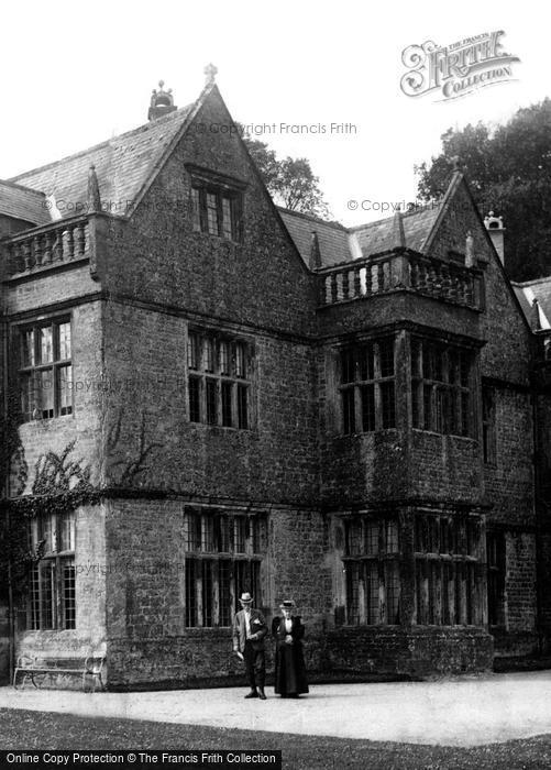 Photo of Yeovil, Couple At Newton House 1900
