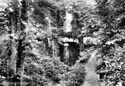 Nine Springs, Lower Waterfall 1912, Yeovil