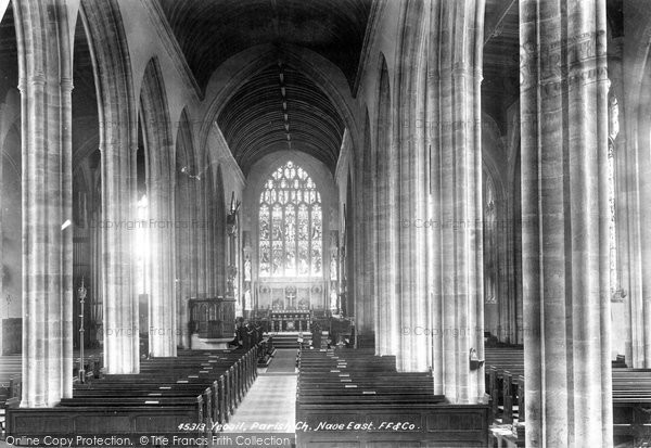 Photo of Yeovil, Parish Church Nave East 1900