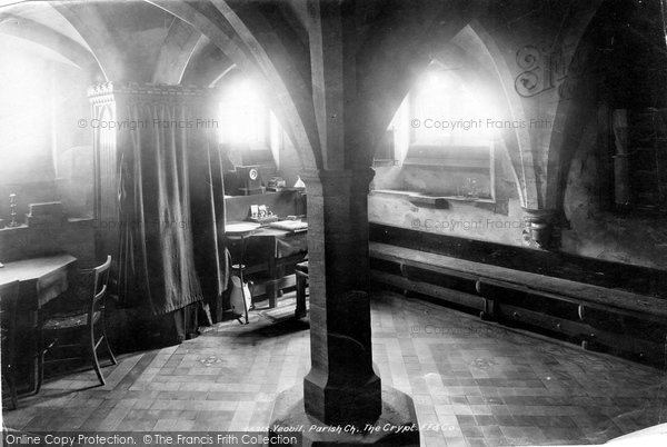 Photo of Yeovil, Parish Church, The Crypt 1900
