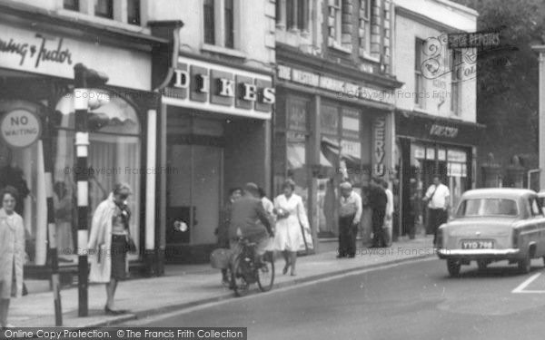 Photo of Yeovil, Princes Street Shops c.1960