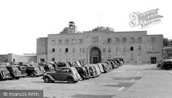 The Car Park And The Law Courts c.1955, Yeovil