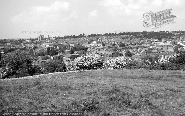 Photo of Yeovil, View From Wyndham Hill 2004