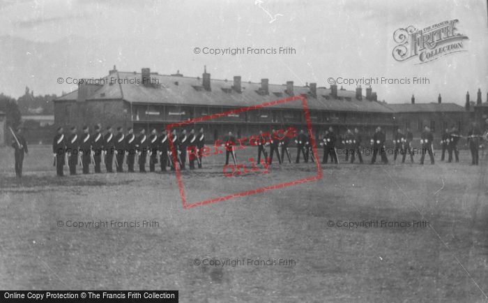 Photo of York, Cavalry Barracks, 3rd Hussars 1886
