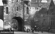 Children At Micklegate Bar 1907, York