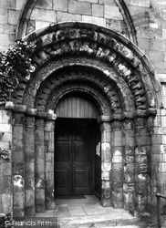 Church Of St Denys With St George, Norman Door 1908, York