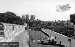 City Walls c.1955, York