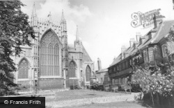 College Street And East Front c.1960, York