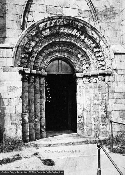 Photo of York, Doorway Of The Church Of St Denys c.1880