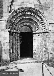 Doorway Of The Church Of St Denys c.1880, York
