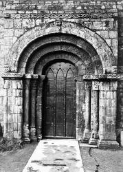 Doorway Of The Church Of St Lawrence c.1880, York