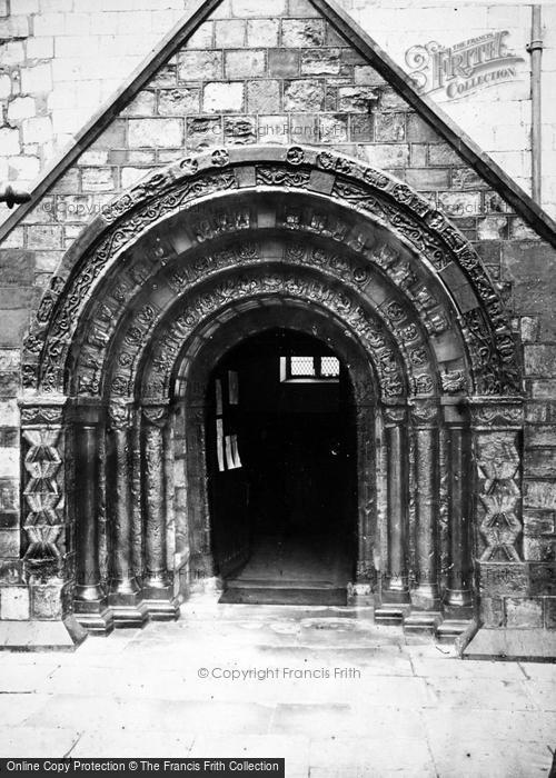 Photo of York, Doorway Of The Church Of St Margaret c.1880