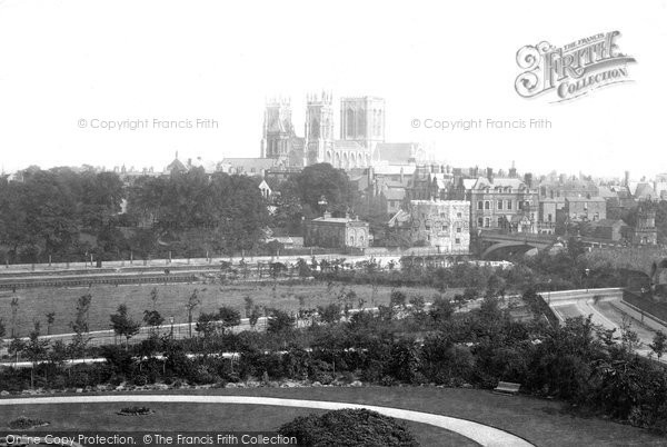 Photo of York, From Station Hotel c.1885