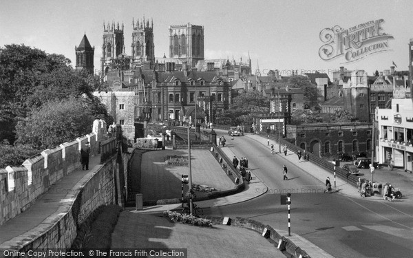 Photo of York, From The City Walls 1959