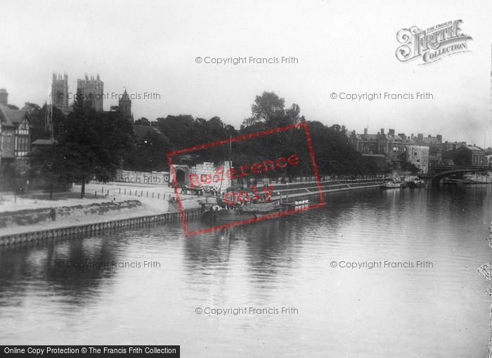 Photo of York, From The Railway Bridge c.1930