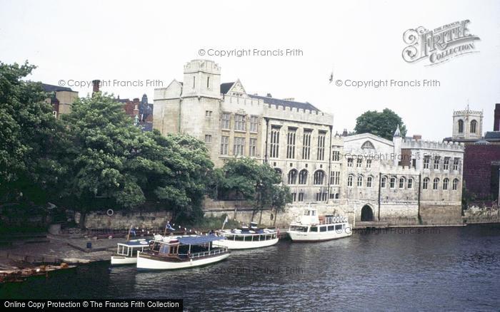 Photo of York, Guildhall From The River Ouse c.1985