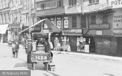 Ice Cream Stall, The Pavement c.1900, York