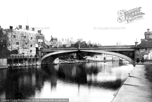 Photo of York, Lendal Bridge c1885