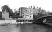 York, Lendal Tower and Bridge 1885