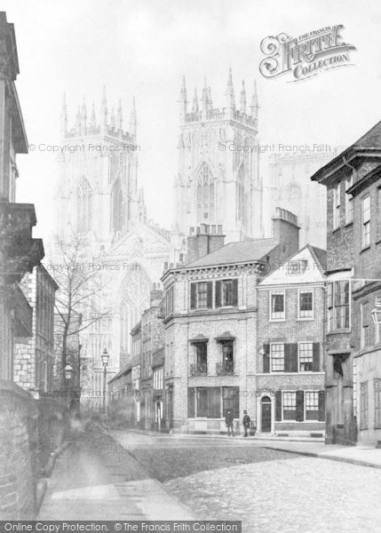 Photo of York, Little Blake Street c.1860
