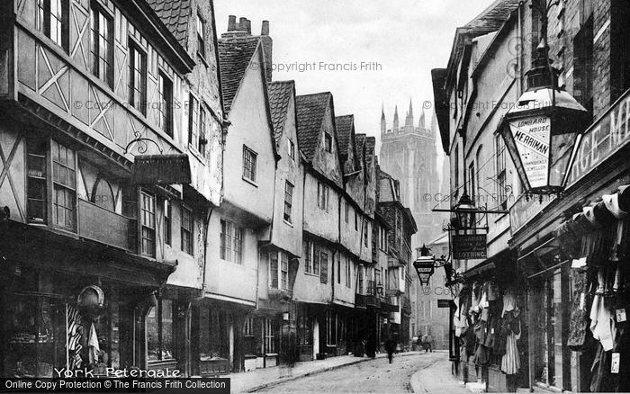 Photo of York, Low Petergate 1892