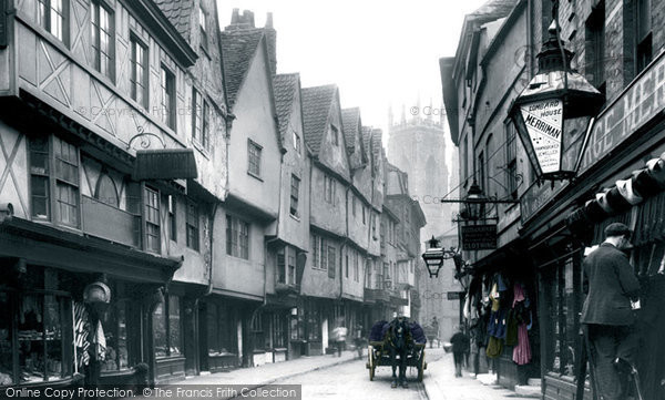 Photo of York, Low Petergate 1892