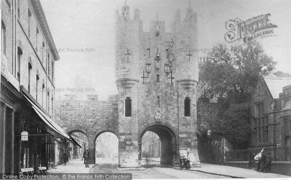 Photo of York, Micklegate Bar c.1880