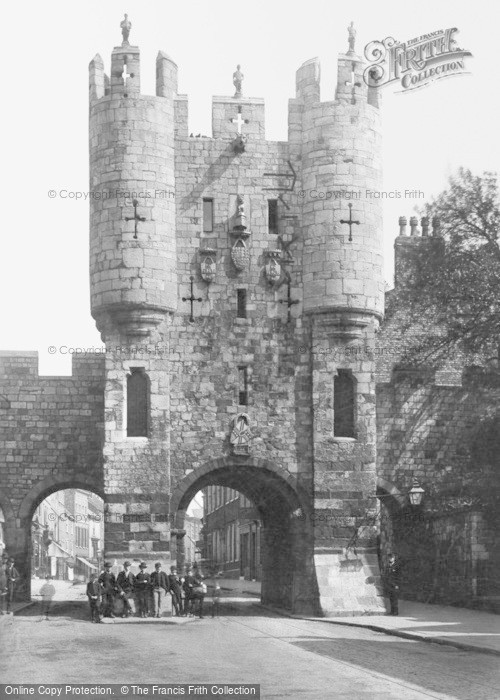 Photo of York, Micklegate Bar c.1885