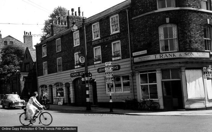 Photo of York, Micklegate Bar, The Punch Bowl c.1955