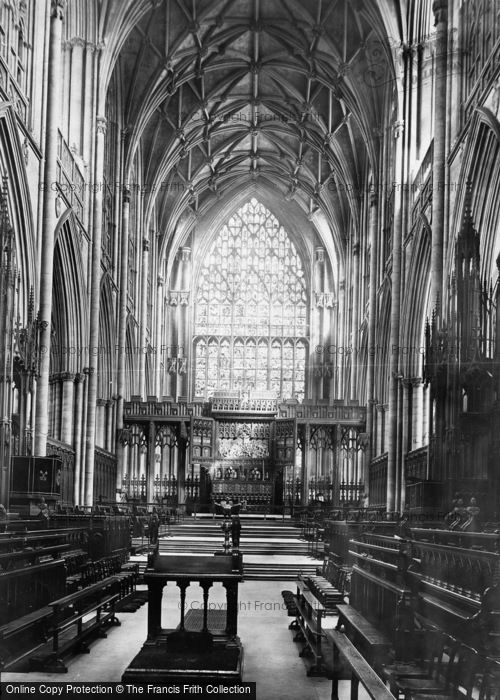Photo of York, Minster 1891