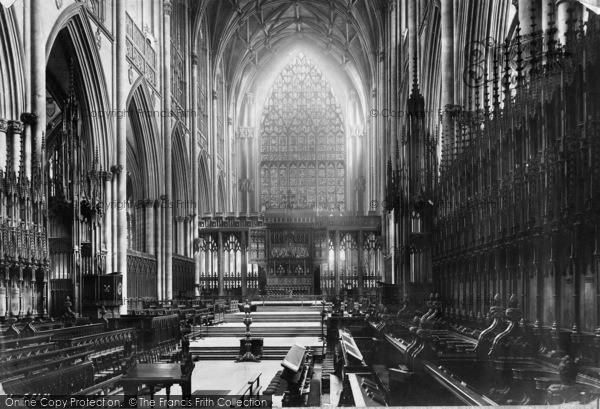 Photo of York, Minster 1891