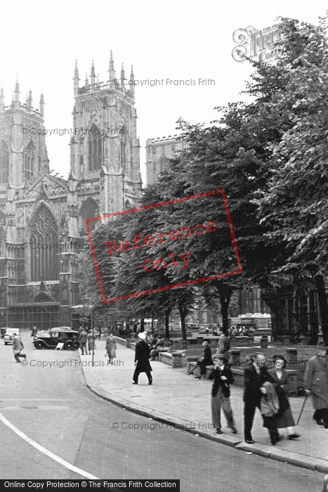 Photo of York, Minster 1951