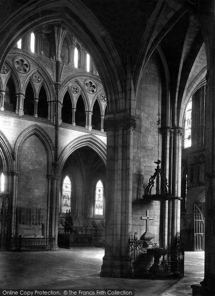 Photo of York, Minster, Baptistry 1911